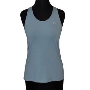 Under Armour HeatGear Mesh Racerback Tank M Dusty Teal